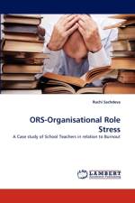 ORS-Organisational Role Stress af Ruchi Sachdeva