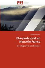 tre Protestant En Nouvelle-France af Jaumard-M