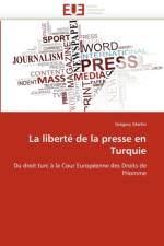 La Libert  de la Presse En Turquie af Martin-G