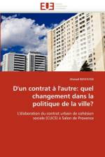 D''un Contrat   l''autre af Bentayeb-A