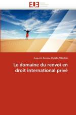 Le Domaine Du Renvoi En Droit International Priv af Omgba Mbarga-A