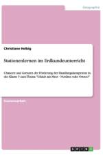 Stationenlernen im Erdkundeunterricht af Christiane Helbig