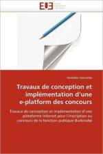 Travaux de Conception Et Impl mentation D Une E-Platform Des Concours af Gassimbe-H