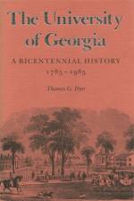 The University of Georgia af Thomas G. Dyer