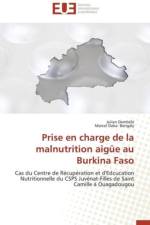 Prise En Charge de la Malnutrition Aig e Au Burkina Faso af Collectif