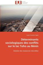 Determinants sociologiques des conflits sur le lac toho au benin af Togbe-C