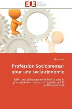 Profession Sociopreneur Pour Une Sociautonomie af Siomy-M
