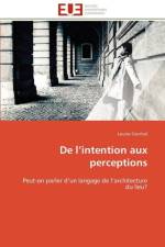 De l intention aux perceptions af Courtial-L