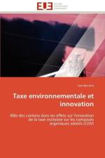 Taxe Environnementale Et Innovation af Banatte-S