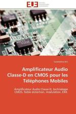 Amplificateur Audio Classe-D En CMOS Pour Les T l phones Mobiles af Krit-S