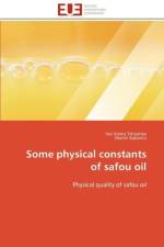 Some Physical Constants of Safou Oil af Collectif