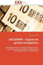 Sacadmin - logiciel de gestion budgetaire af Henriod-S