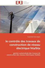 Le controle des travaux de construction de reseau electrique hta/bta af Ouro-Agoro-E