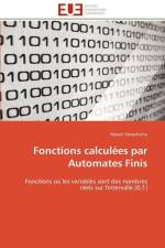Fonctions calculees par automates finis af Derochette-R