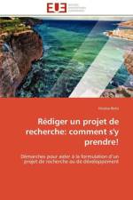 Rediger un projet de recherche af Betsi-N