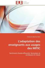 L'Adaptation Des Enseignants Aux Usages Des Mitic af Boechat-Heer-S