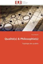 Qualite(s) philosophie(s) af Bressler-S