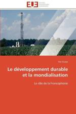 Le developpement durable et la mondialisation af Gueye-N