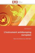 L'Instrument Antidumping Europ en af Kharrouby-S
