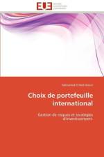 Choix de portefeuille international af Arouri-M