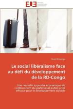 Social Lib ralisme Face Au D fi Du D veloppement de la Rd-Congo af Omeonga-N