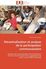 D centralisation Et Analyse de la Participation Communautaire af Ndiaye-C