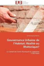 Gouvernance urbaine de l habitat af Moreira-T
