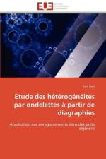 Etude Des H t rog n it s Par Ondelettes Partir de Diagraphies af Gaci-S