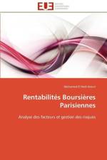 Rentabilit s Boursi res Parisiennes af Arouri-M