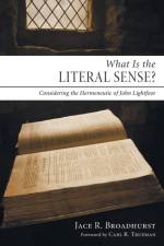 What Is the Literal Sense? af Jace R Broadhurst