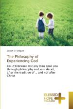 Philosophy of Experiencing God af Odigure Joseph O