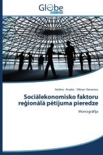Sociālekonomisko faktoru reģionālā pētījuma pieredze af Krasko Vadims