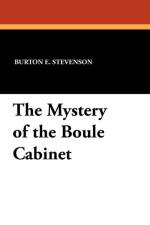 Mystery of the Boule Cabinet af Burton E Stevenson