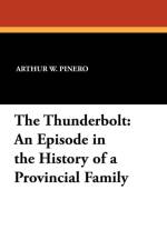 Thunderbolt af Arthur W Pinero