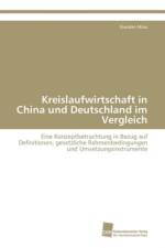 Kreislaufwirtschaft in China und Deutschland im Vergleich af Miao Xiaodan