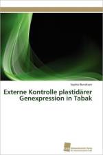 Externe Kontrolle plastidarer Genexpression in Tabak af Bundtzen Sophie