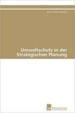 Umweltschutz in der Strategischen Planung af Gudacu Alina Stefania