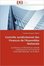 Contr le Juridictionnel Des Finances de l'Assembl e Nationale af Tobossi-M