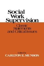 Social Work Supervision af Carlton E. Munson