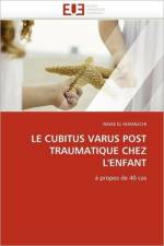 Le Cubitus Varus Post Traumatique Chez l'Enfant af El Khamlichi-R
