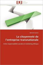 La Citoyennet de L Entreprise Transnationale af Lamon-B