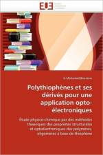 Polythioph nes Et Ses D riv s Pour Une Application Opto- lectroniques af Bouzzine-S