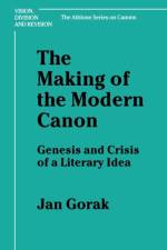 Making of the Modern Canon