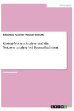 Kosten-Nutzen-Analyse und die Nutzwertanalyse bei Baumassnahmen af Marcel Demuth