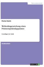 Wellenlangeneichung eines Prismenspektralapparates af Florian Kamin