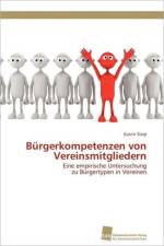 Burgerkompetenzen von Vereinsmitgliedern af Sliep Katrin