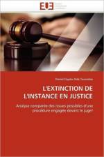 L'extinction de l'instance en justice af Tawembe-D