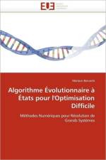 Algorithme volutionnaire tats Pour l''optimisation Difficile af Bercachi-M