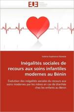 In galit s Sociales de Recours Aux Soins Infantiles Modernes Au B nin af Demate-S