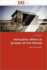 Immeubles Affines Et Groupes de Kac-Moody af Charignon-C